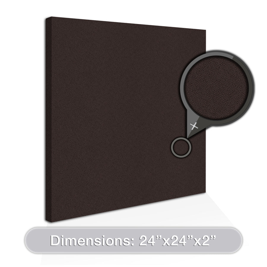 [2-Pack] Acoustic Design Works Acoustic Panels Square 2" - 2 pieces