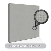 [2-Pack] Acoustic Design Works Acoustic Panels Square 2" - 2 pieces