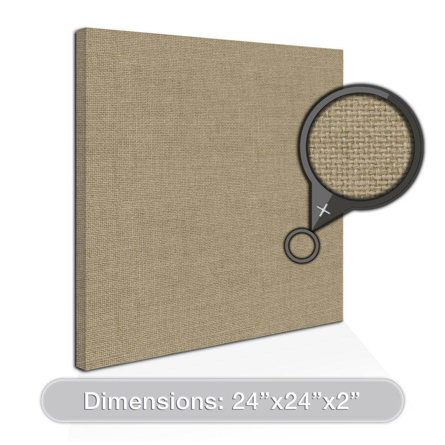 Acoustic Design Works Acoustic Panel Square 2" - 1 piece