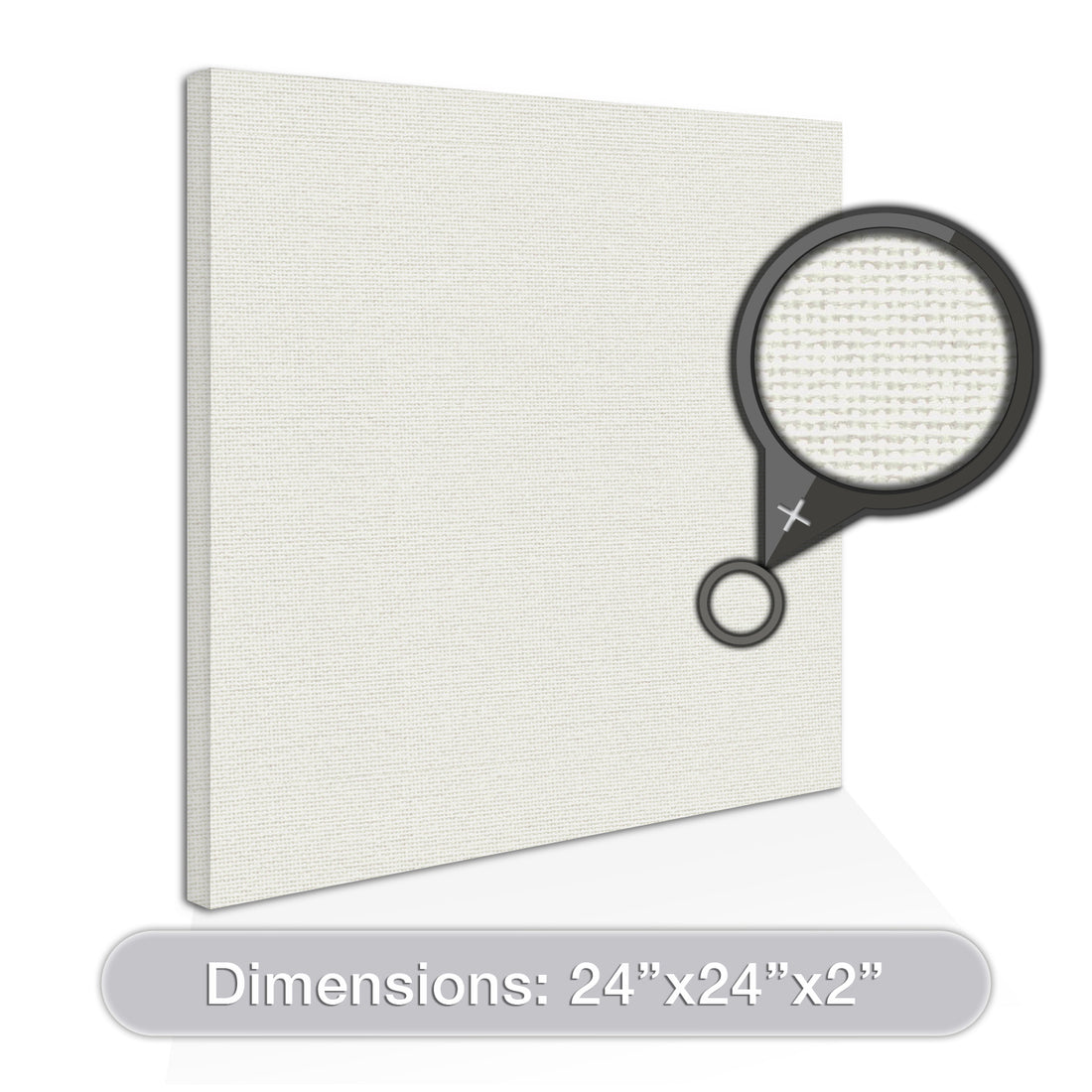 Acoustic Design Works Acoustic Panel Square 2" - 1 piece