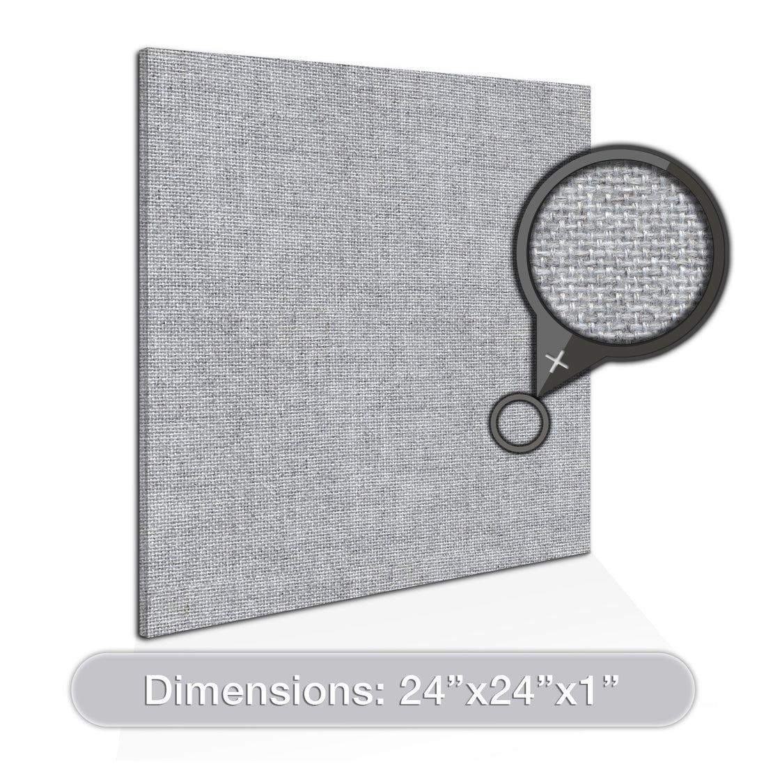 Acoustic Design Works Acoustic Panel Square 1" - 1 piece